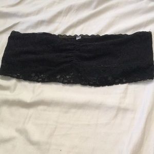 Black Lace Bandeau